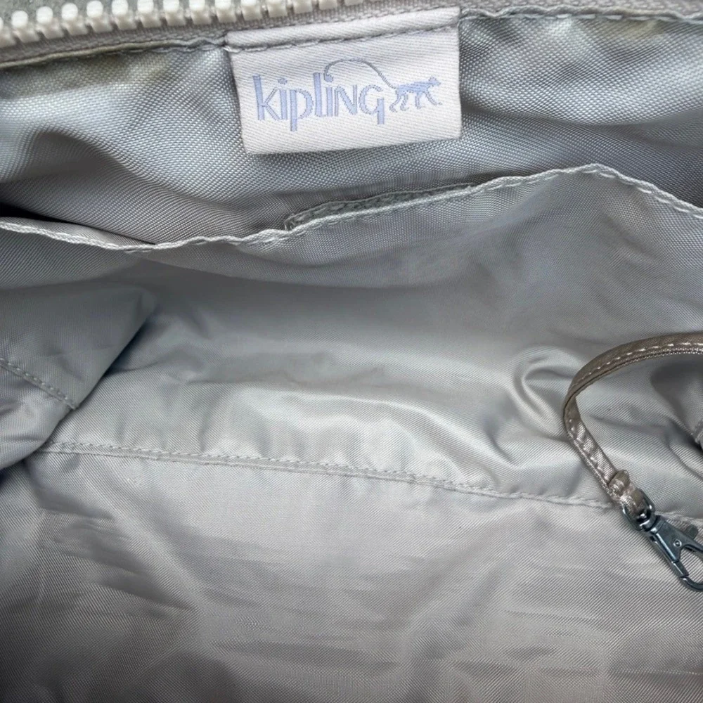 Kipling Cyrene Front Pocket Satchel‎ in Champagne